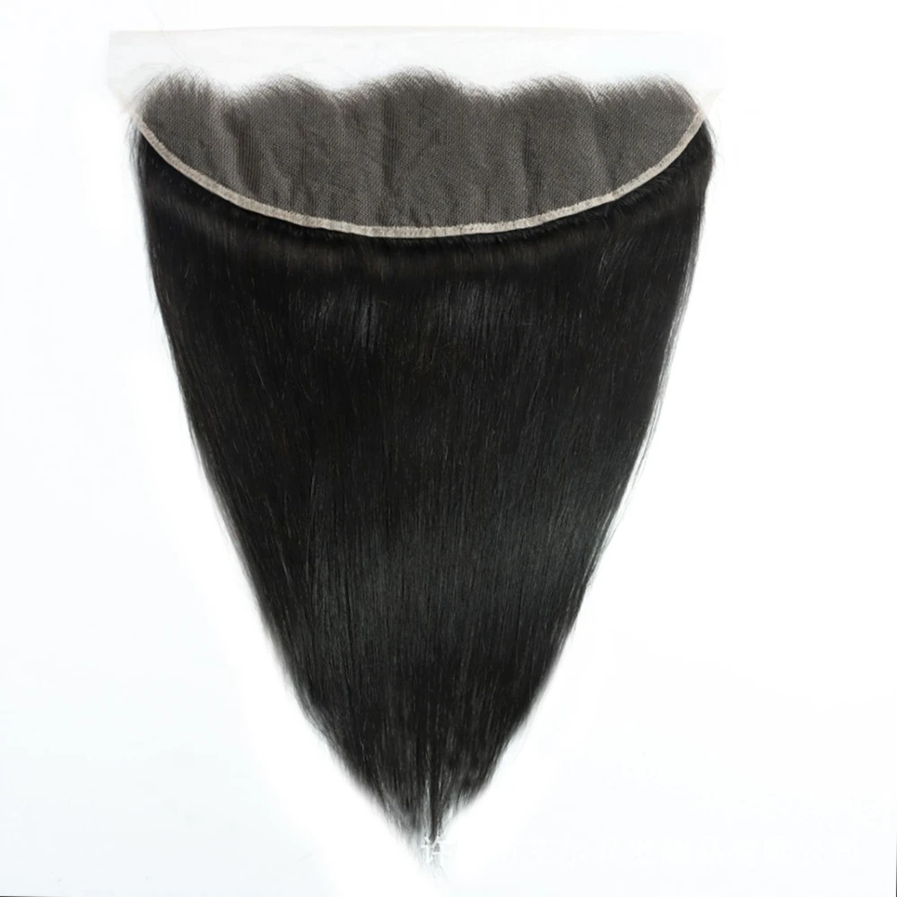 10A Human Hair Straight Transparent 13x4 - View 3